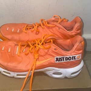 Nike womens Orange Sneakers
